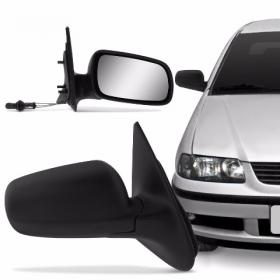 Retrovisor Gol Parati Saveiro G3 G4 00 a 13 Controle Manual 4 Portas